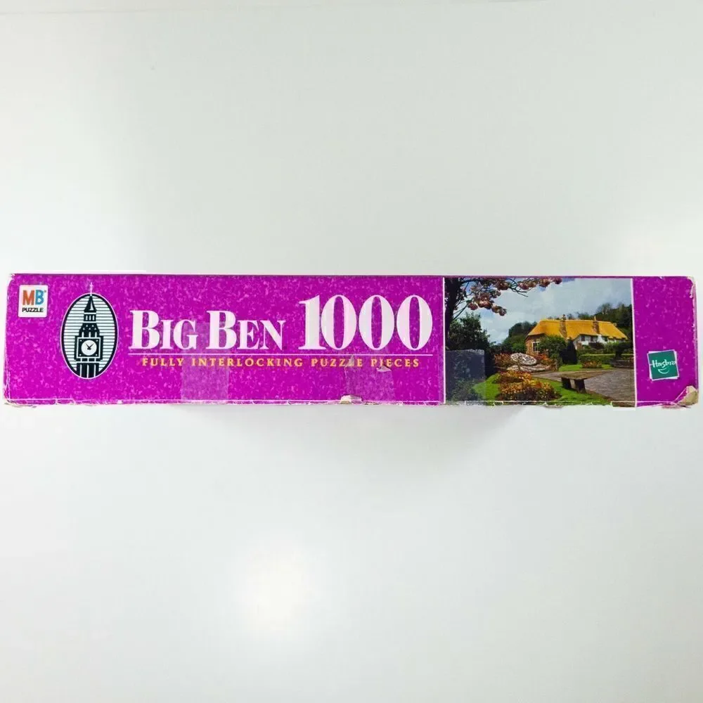 Big Ben 1000 Piece Puzzle Cockington, Devon, England